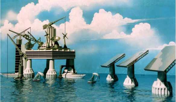 Jacque Fresco - DESIGNING THE FUTURE - Solar Panels at Sea